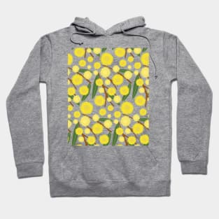 Australia Golden Wattle Flower Country Hoodie